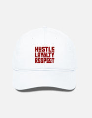 Hustle Loyalty Respect Embroidered Design