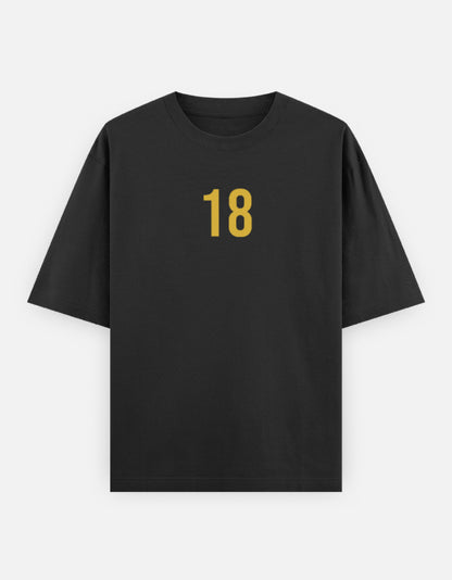 RCB Forever 18 Tee Oversized T-Shirt