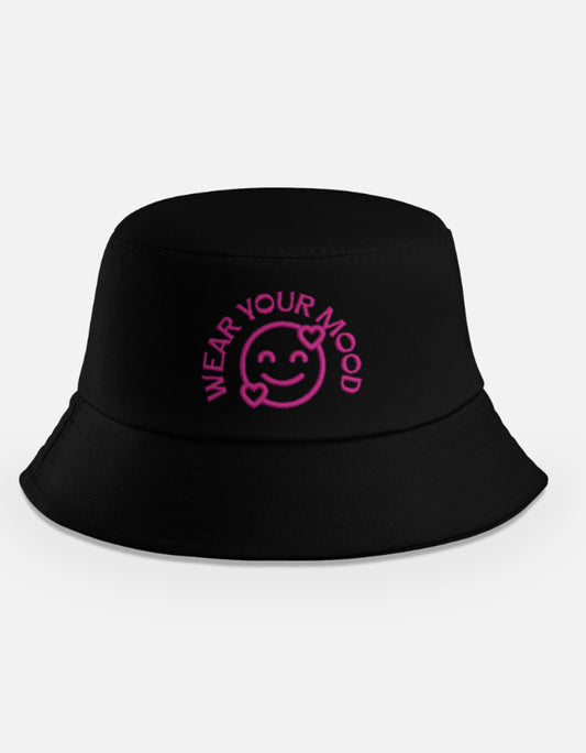 Wear Your Mood Embroidered Bucket Hat