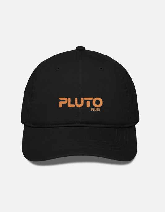 Pluto Logo Embroidered Design