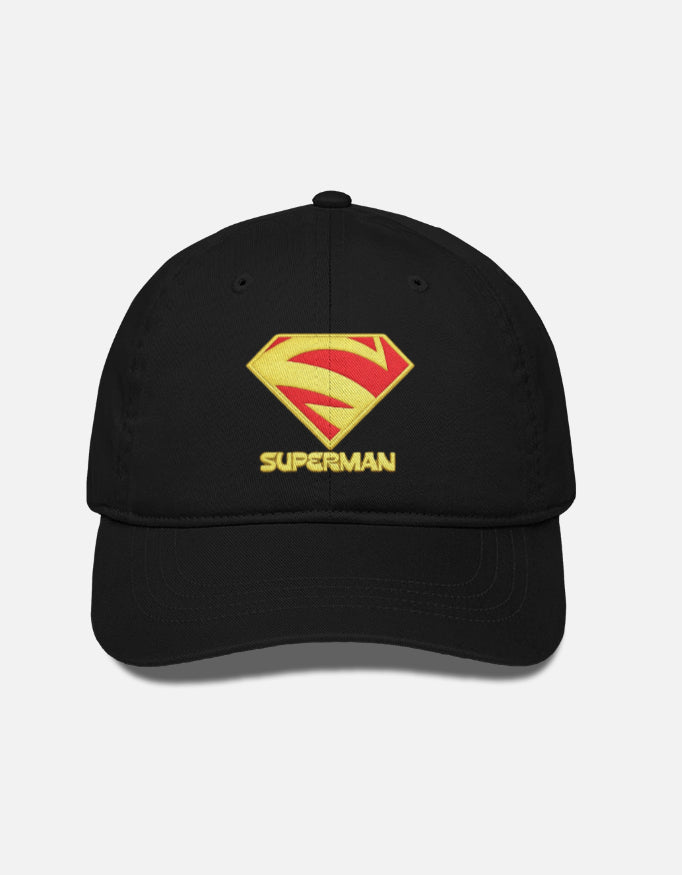 Superman Logo Embroidered Design