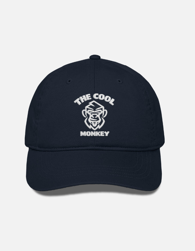 The Cool Monkey Embroidered Design