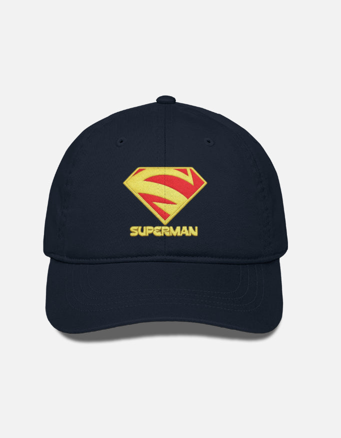 Superman Logo Embroidered Design