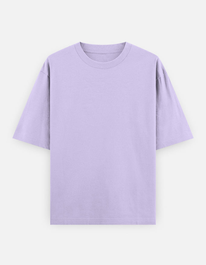 Bulk Unisex Lavender Round Neck T-Shirt Comfortable Wear