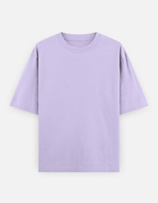 Bulk Unisex Lavender Round Neck T-Shirt Comfortable Wear