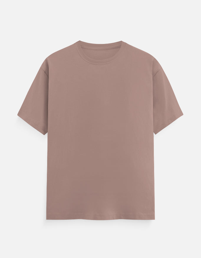 Bulk Mushroom 100% Polyester Round Neck T-Shirt Comfort