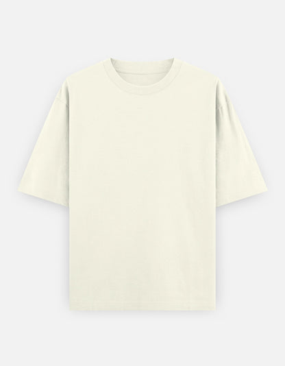 Bulk Off White 100% Polyester Round Neck T-Shirt Durable
