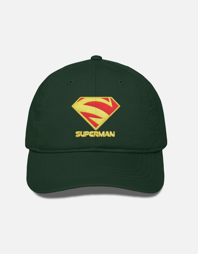 Superman Logo Embroidered Design
