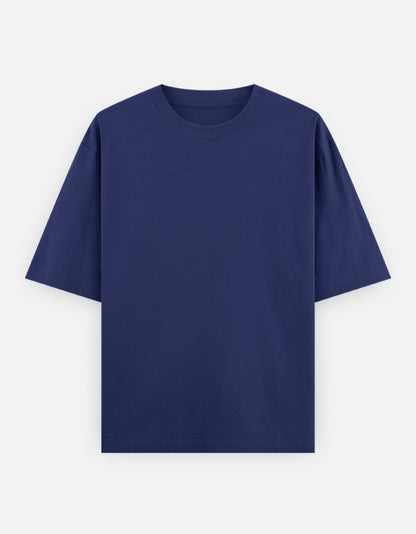 Royal Blue Bulk Unisex Round Neck Half Sleeve T-Shirt Casual