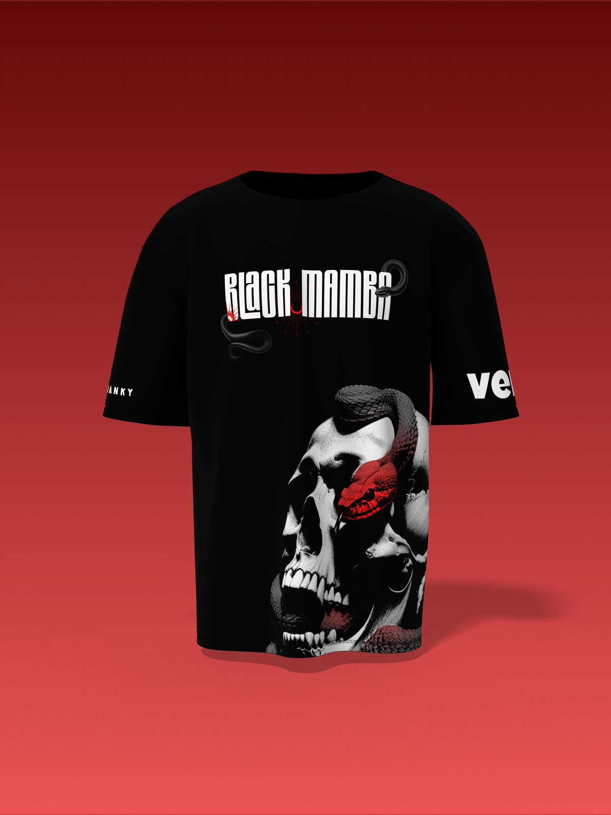 Black Mamba Unisex Oversized Special Edition T-Shirt