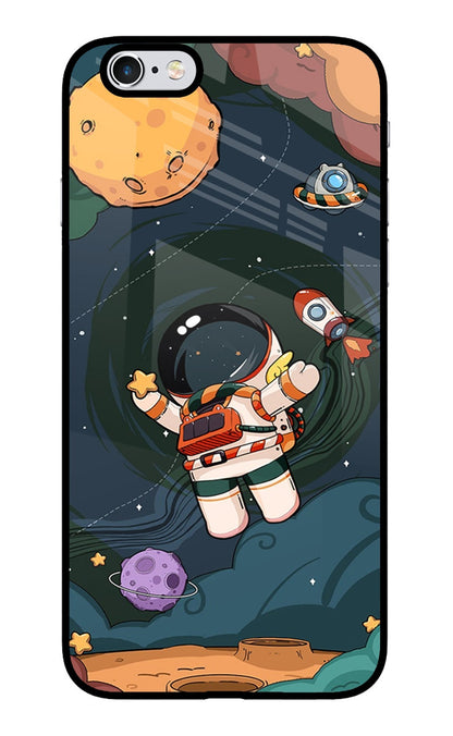 Cartoon Astronaut iPhone 6 Plus/6s Plus Back Cover