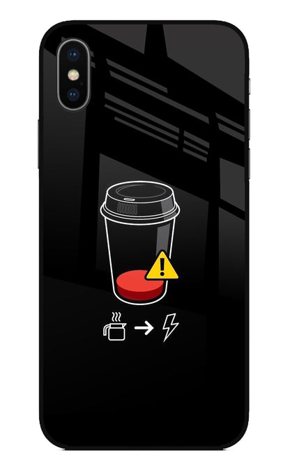 Coffee iPhone X Back Cover