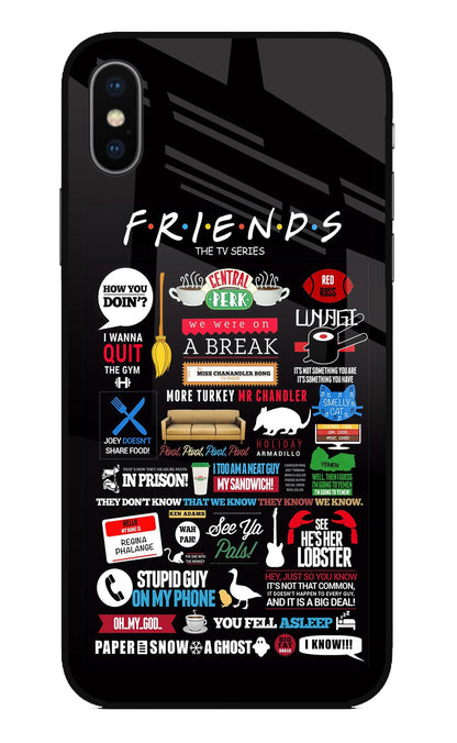 FRIENDS iPhone X Back Cover