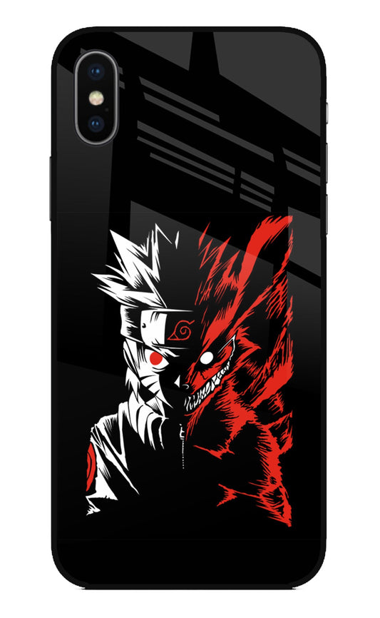 Naruto Two Face iPhone X Back Cover
