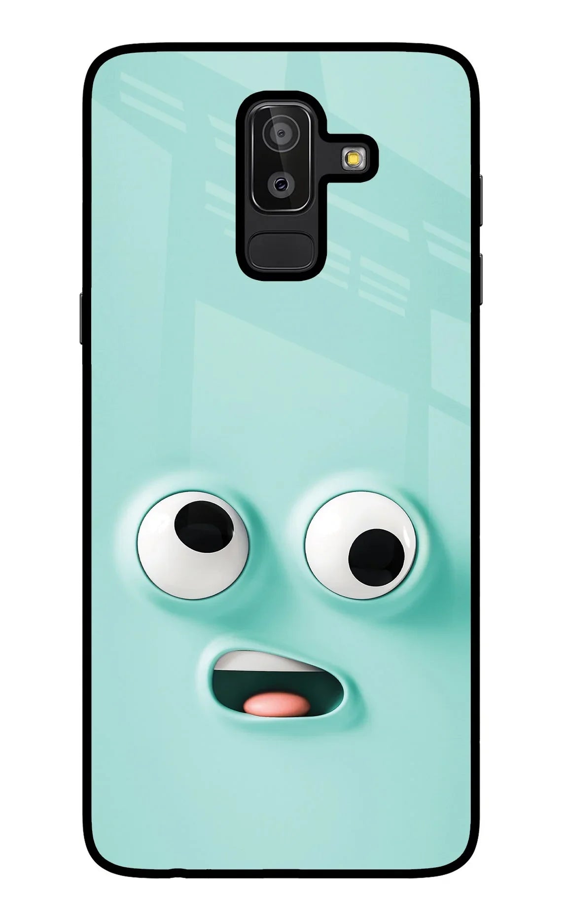 Funny Cartoon Samsung J8 Back Cover