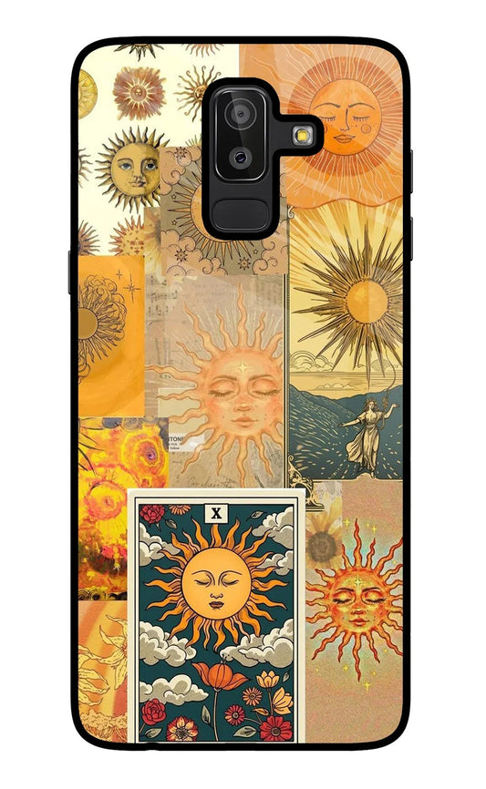 Sun Samsung J8 Glass Case
