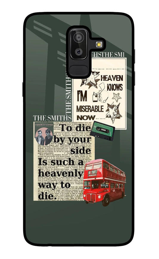 The Smiths Samsung J8 Glass Case