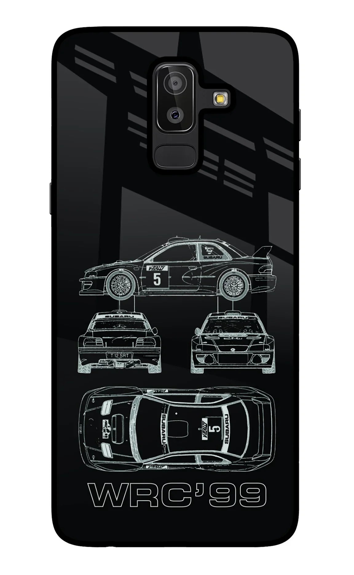 WRC'99 Samsung J8 Glass Case