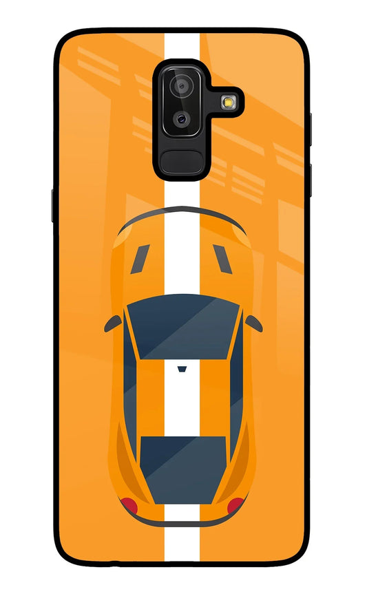 Highway Pursuit Samsung J8 Glass Case