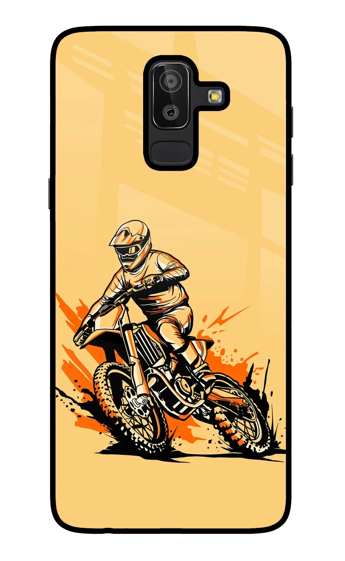 Off-Road Fury Samsung J8 Glass Case