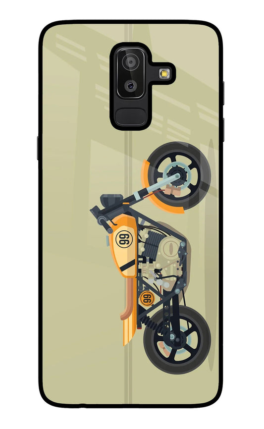 Vertical Speedster Samsung J8 Glass Case