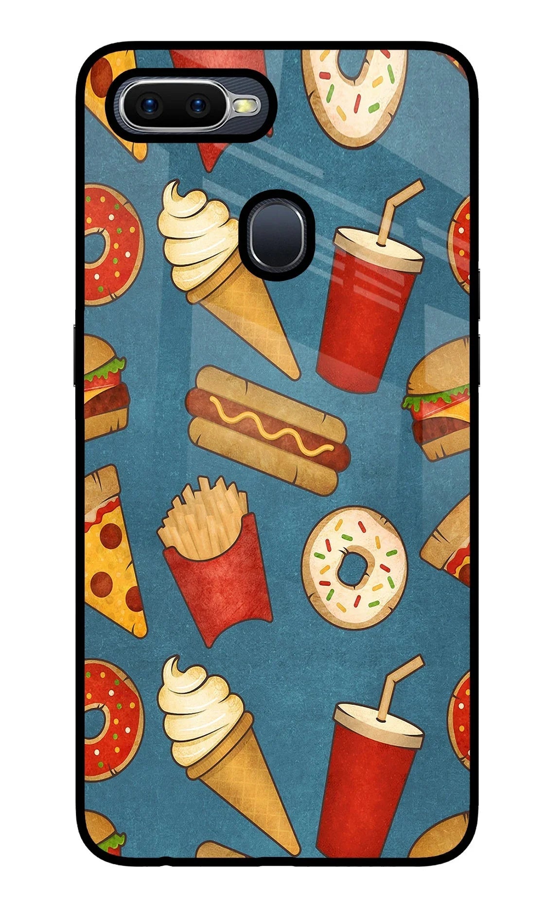 Foodie Oppo F9/F9 Pro Back Cover