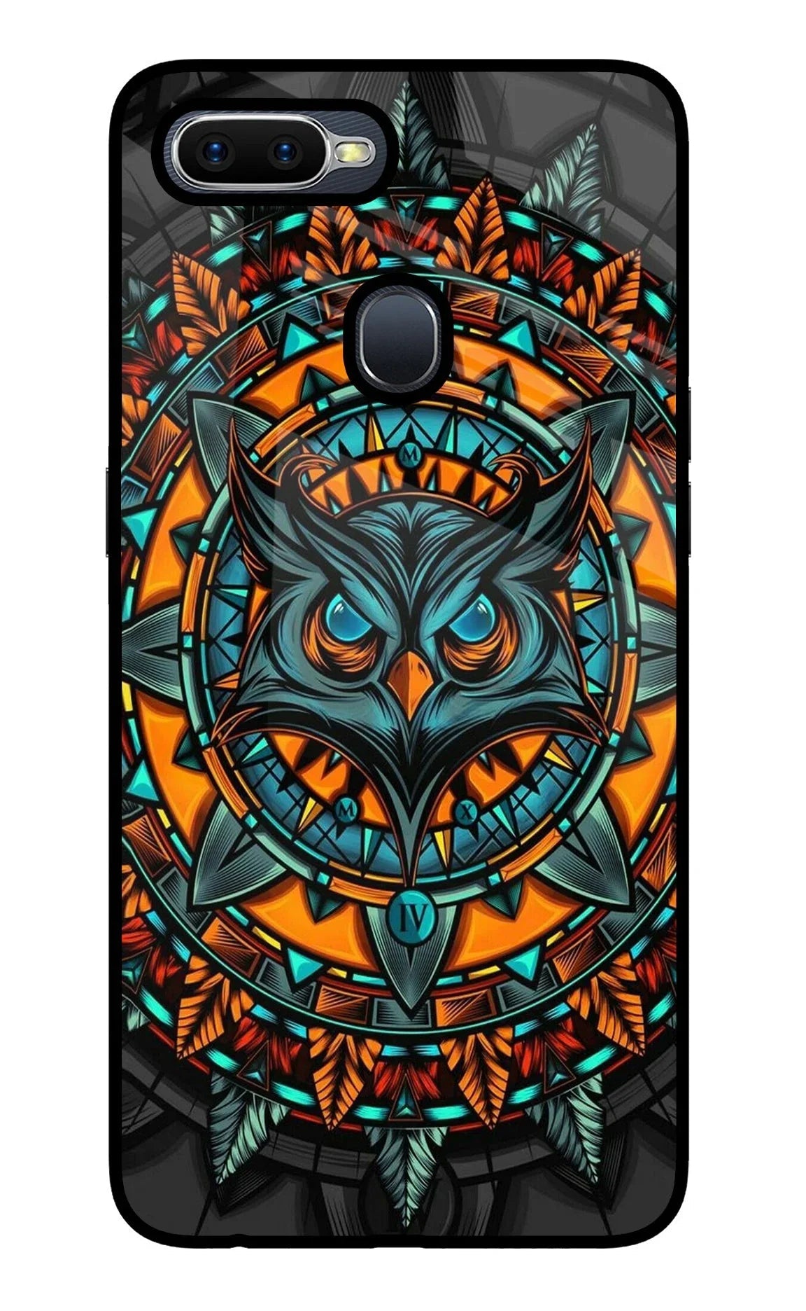 Angry Owl Art Oppo F9/F9 Pro Back Cover