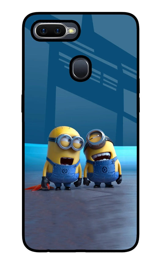 Minion Laughing Oppo F9/F9 Pro Back Cover