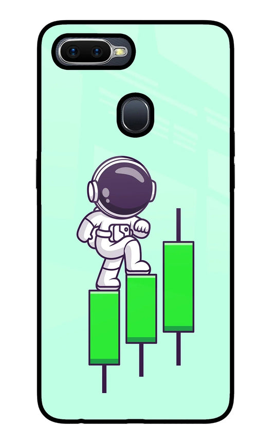 Astronaut Trader Oppo F9/F9 Pro Glass Case