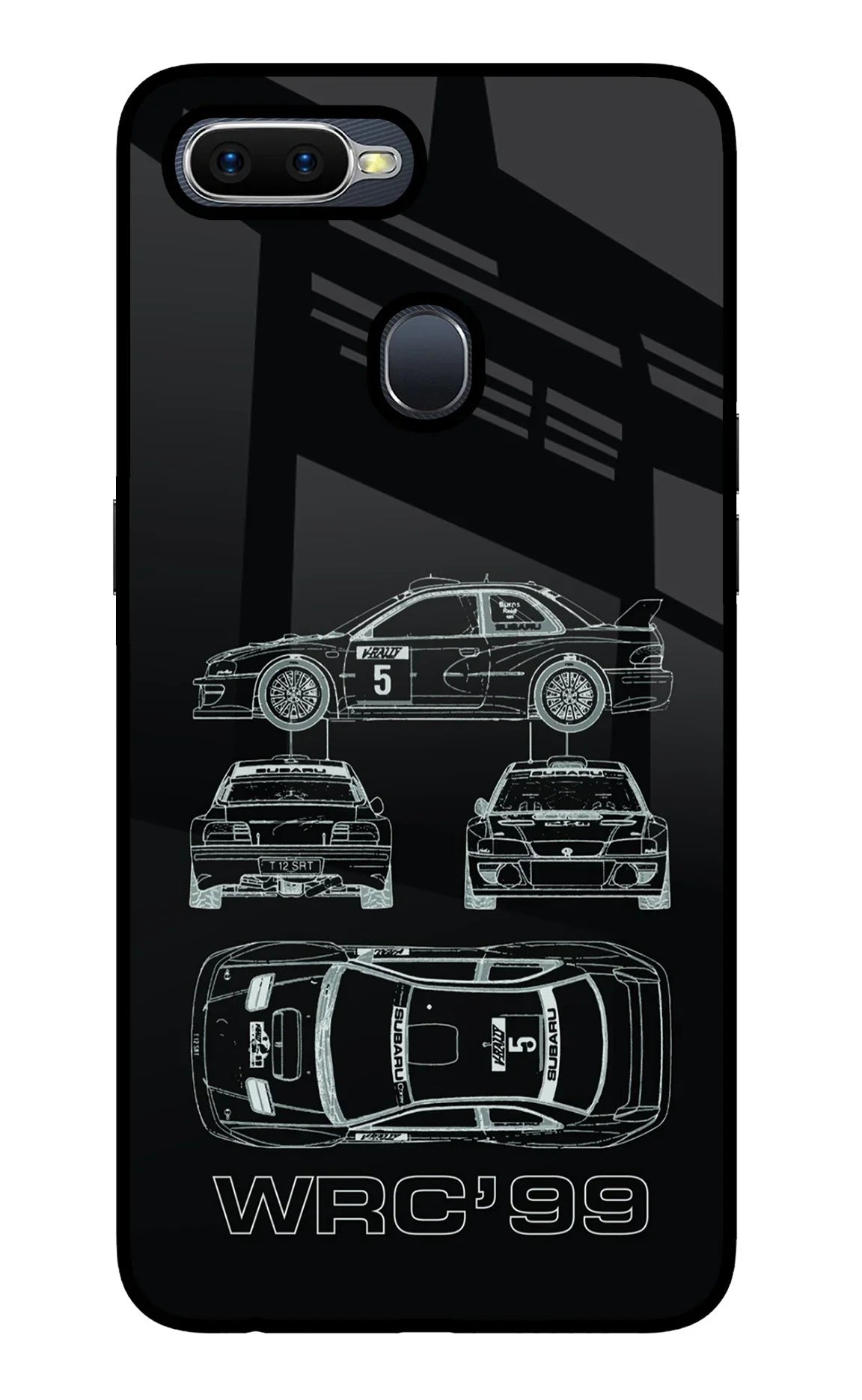 WRC'99 Oppo F9/F9 Pro Glass Case