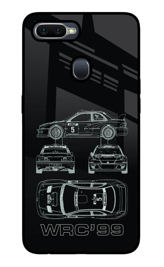 WRC'99 Oppo F9/F9 Pro Glass Case