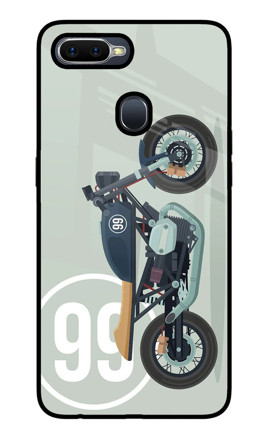 Classic Cafe Racer 99 Oppo F9/F9 Pro Glass Case