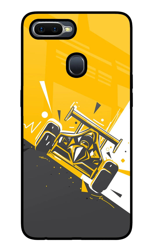 Track King Oppo F9/F9 Pro Glass Case