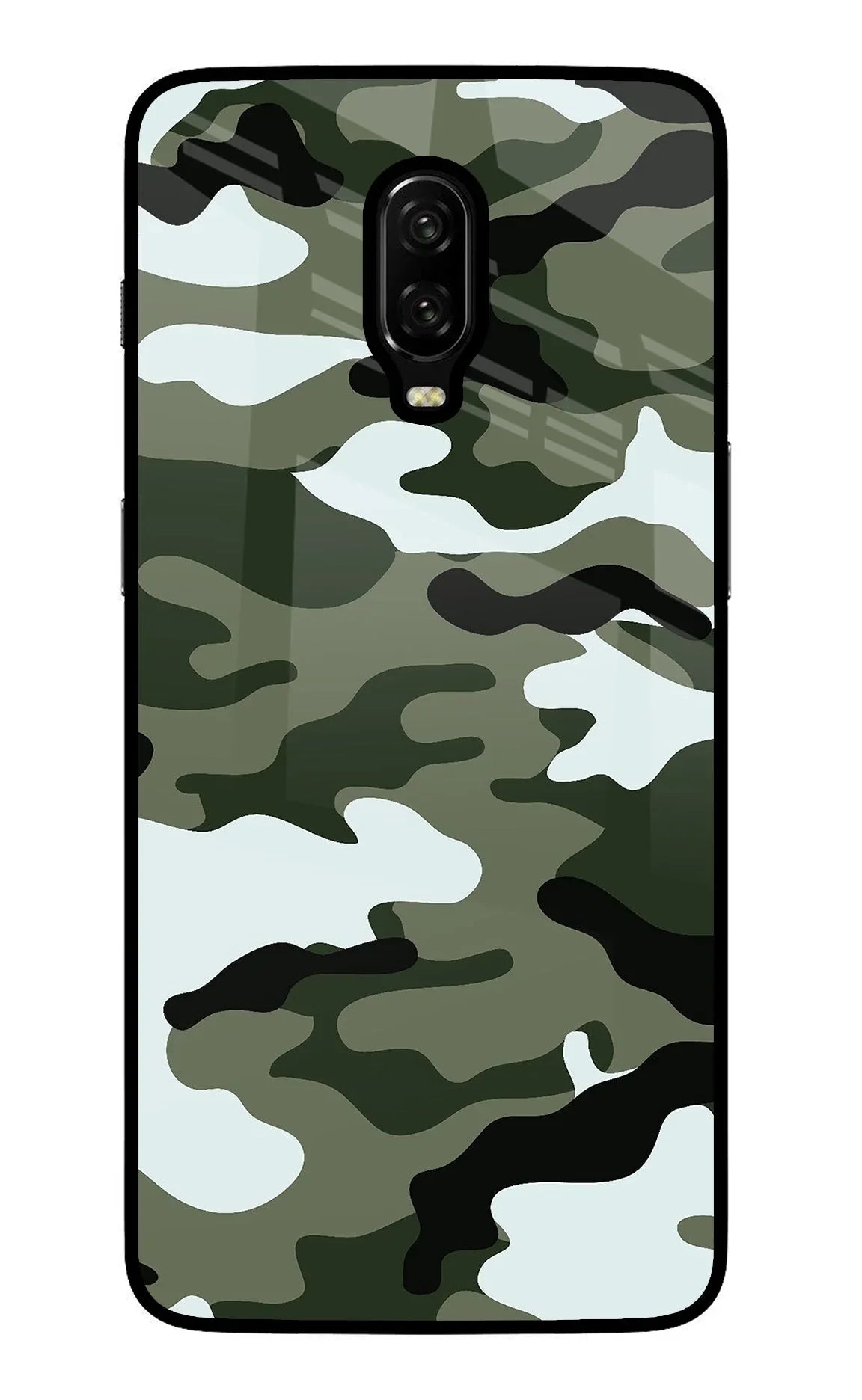 Camouflage Oneplus 6T Back Cover