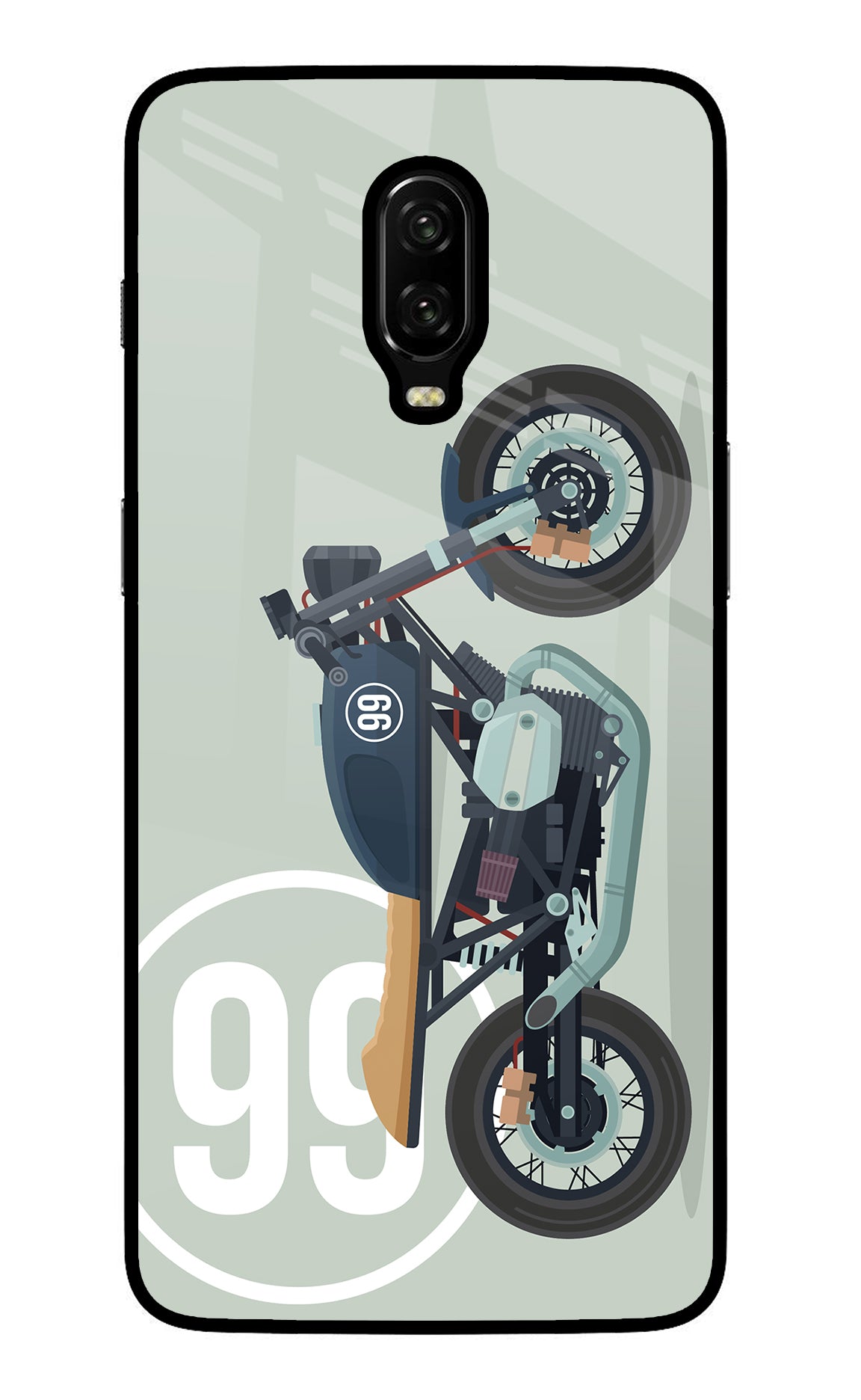 Classic Cafe Racer 99 Oneplus 6T Back Cover
