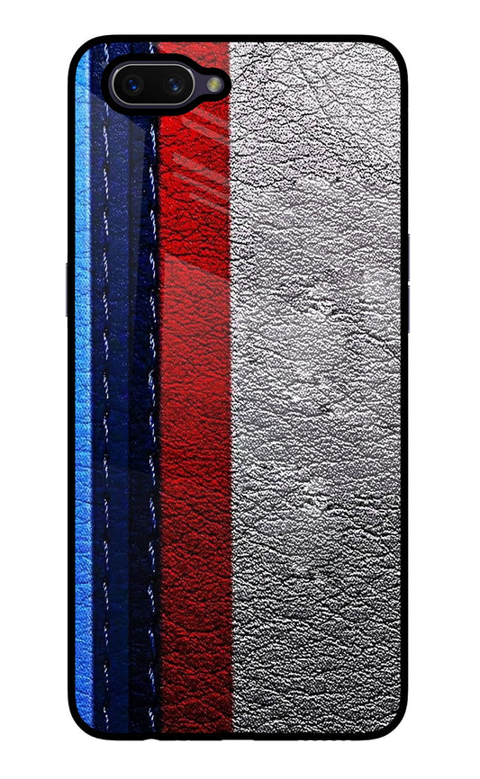 BMW Stripes Oppo A3S Glass Case