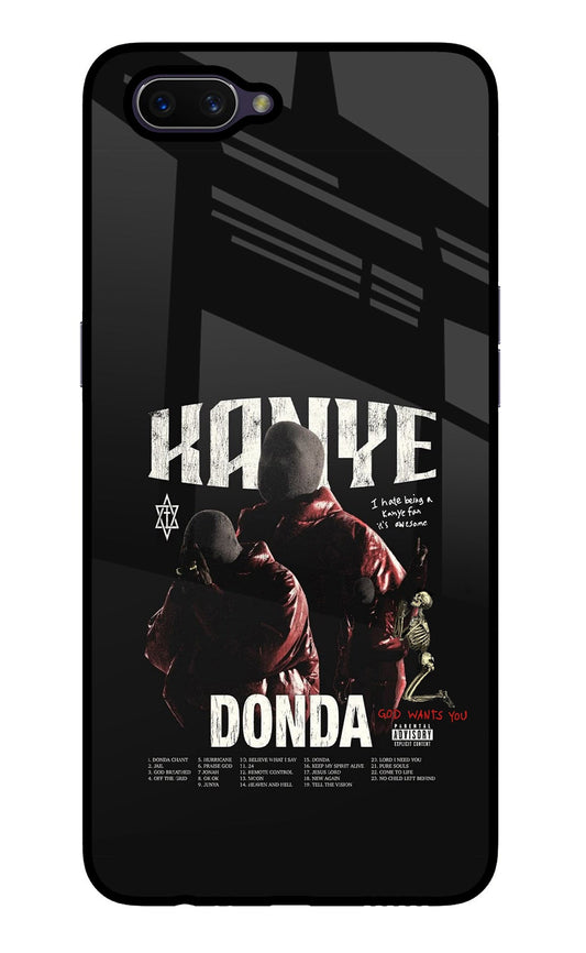 Donda Kanye West Oppo A3S Glass Case