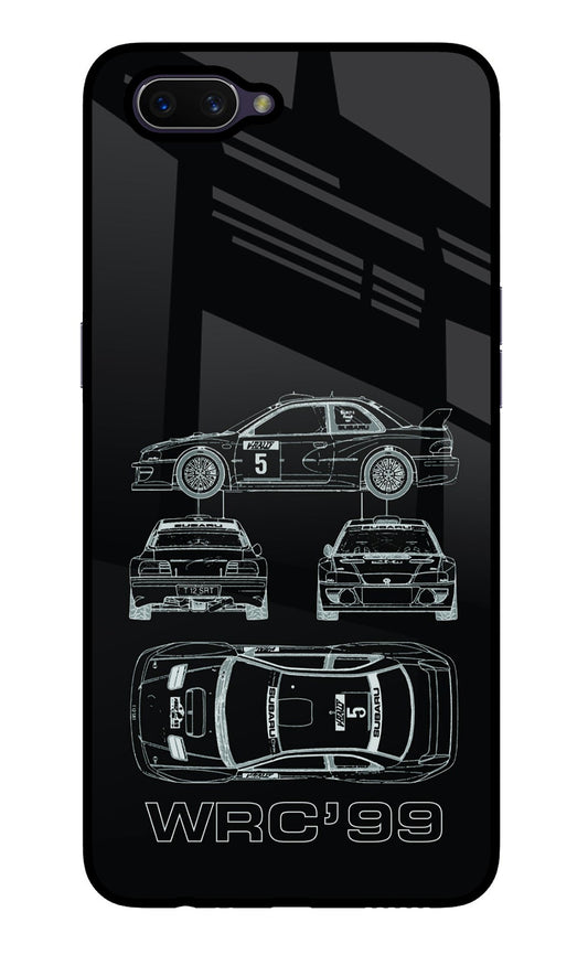 WRC'99 Oppo A3S Glass Case
