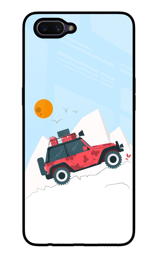 Mountain Trail Beast Oppo A3S Glass Case