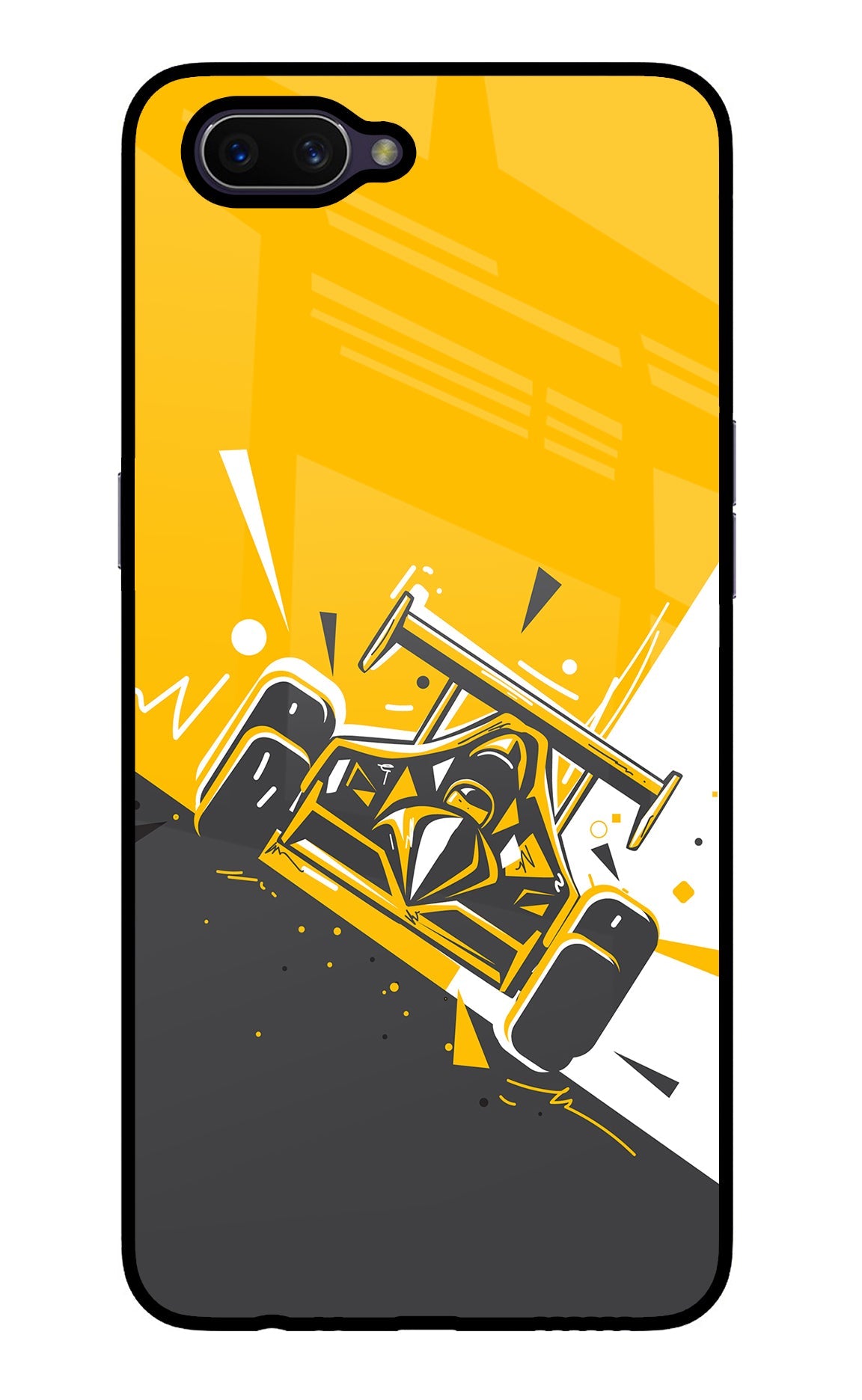 Track King Oppo A3S Glass Case