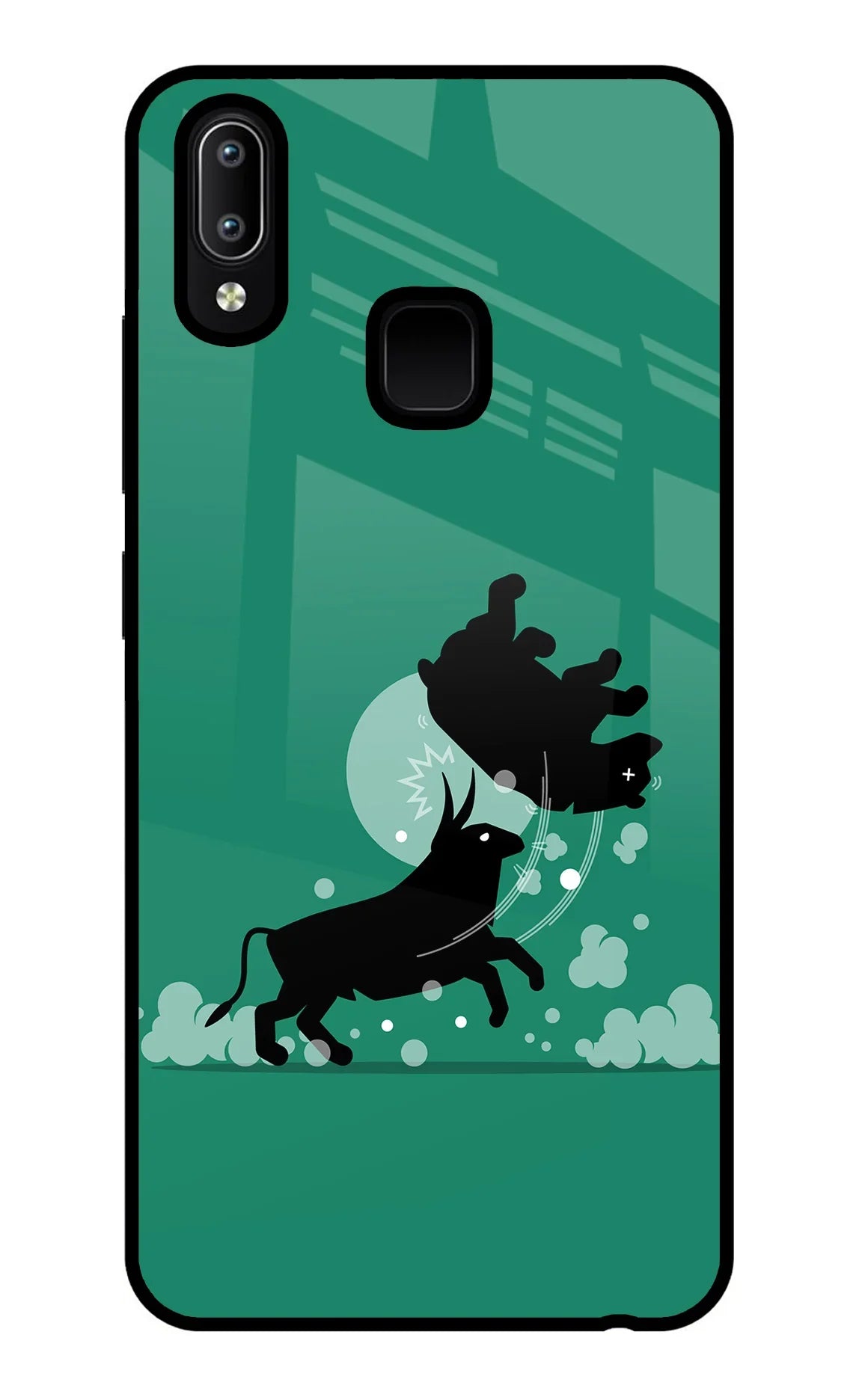 Bull Conqueror Vivo Y91/Y93/Y95 Glass Case
