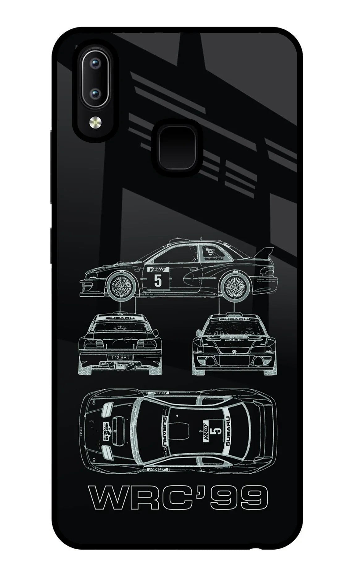 WRC'99 Vivo Y91/Y93/Y95 Glass Case