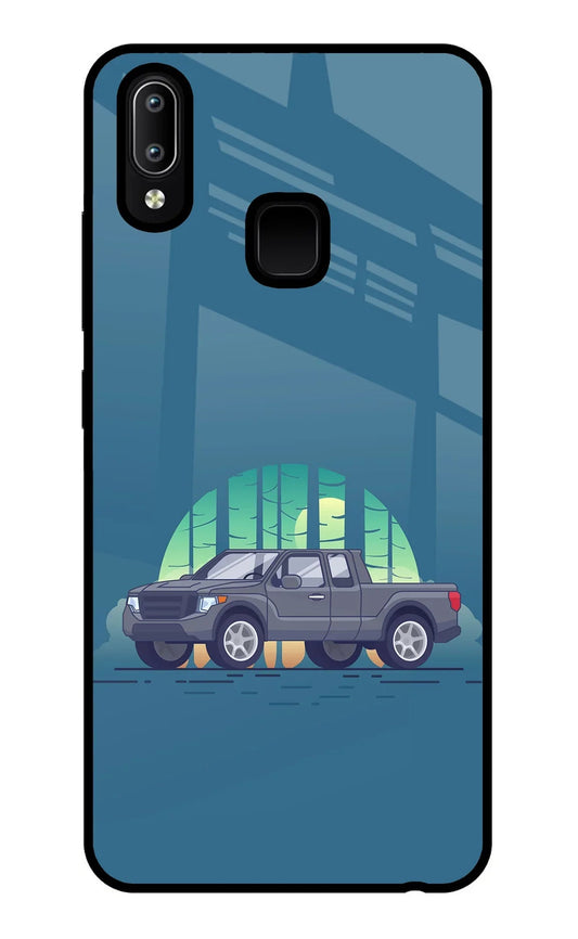 Retro Garage Vibe Vivo Y91/Y93/Y95 Glass Case