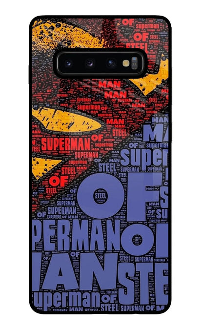 Superman Samsung S10 Plus Back Cover