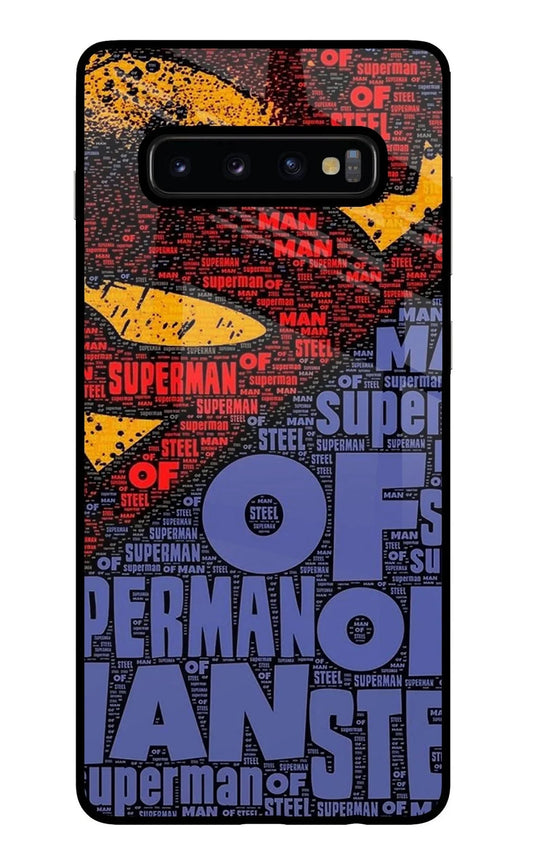 Superman Samsung S10 Plus Back Cover