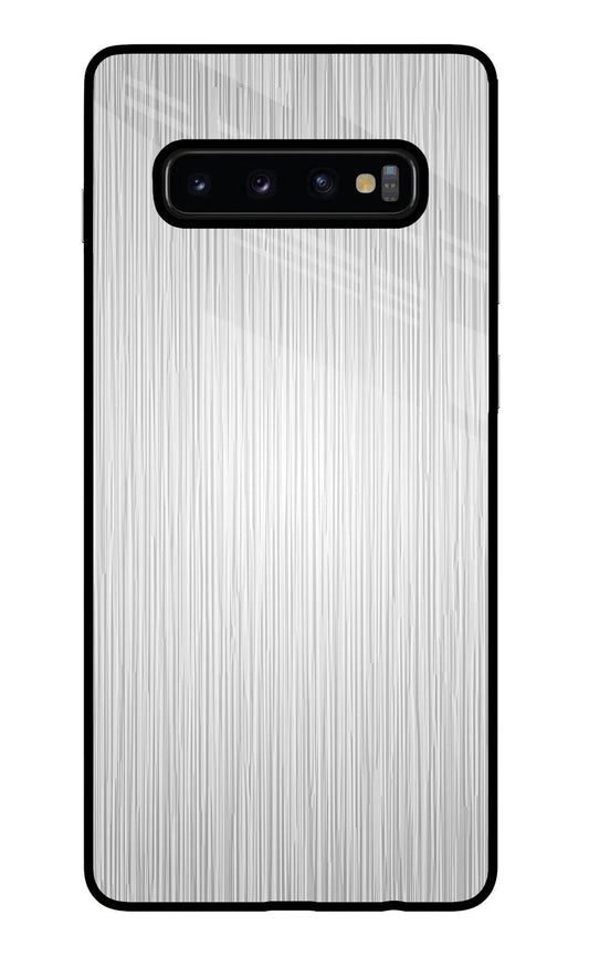 Wooden Grey Texture Samsung S10 Plus Back Cover