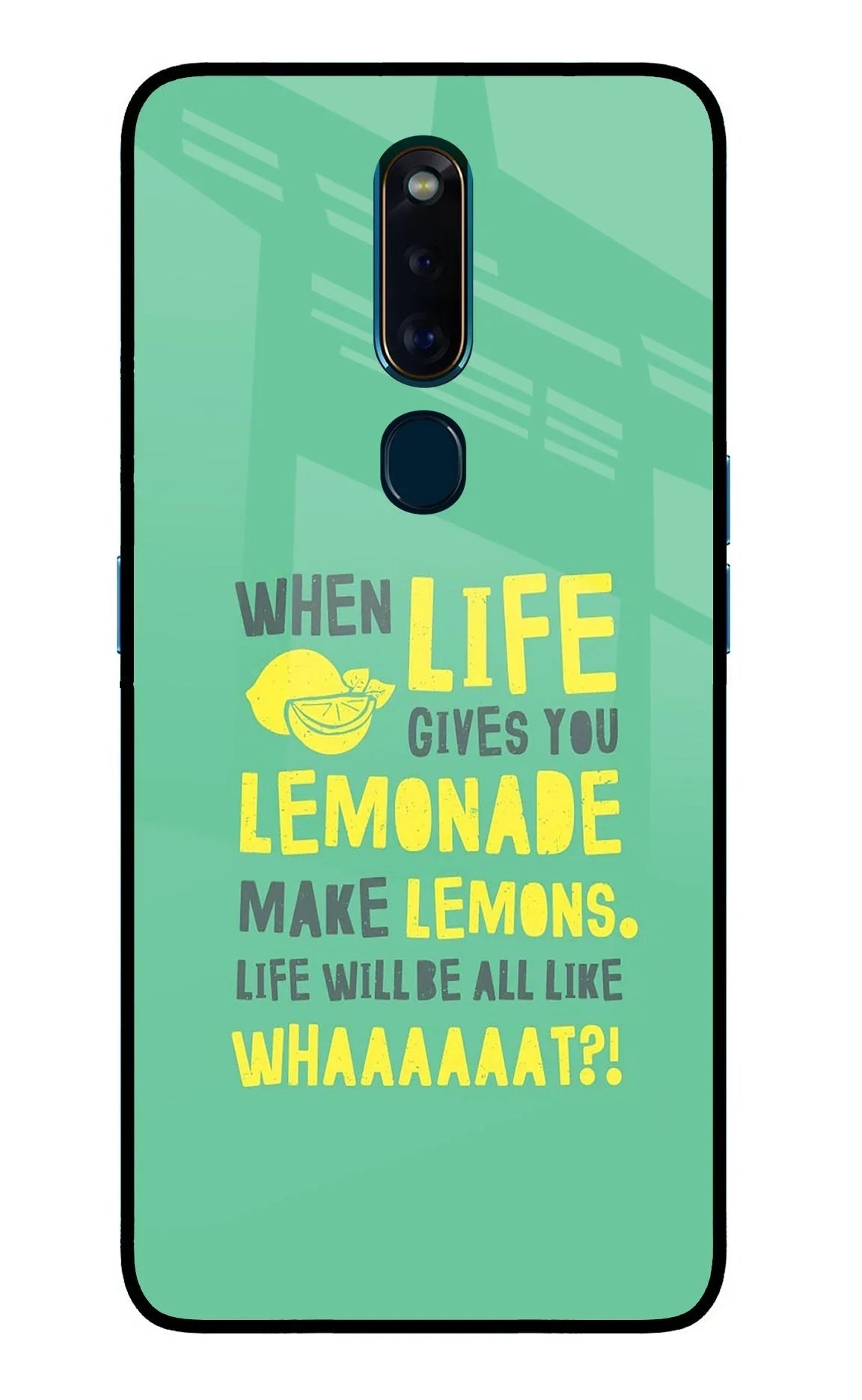 Quote Oppo F11 Pro Glass Case