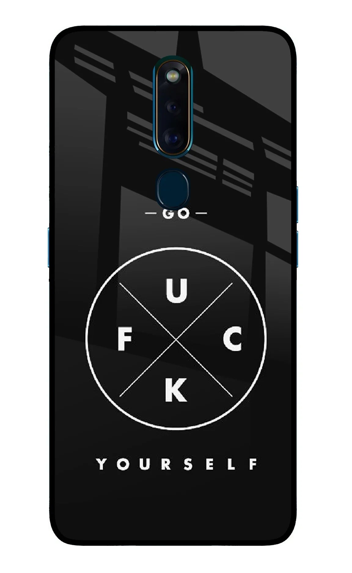 Go Fuck Yourself Oppo F11 Pro Back Cover