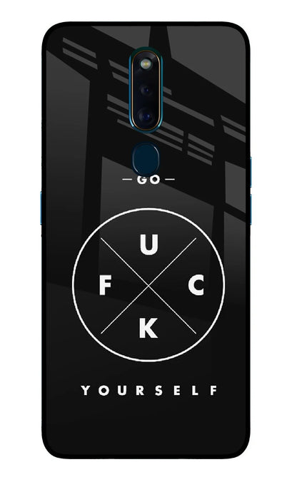 Go Fuck Yourself Oppo F11 Pro Back Cover