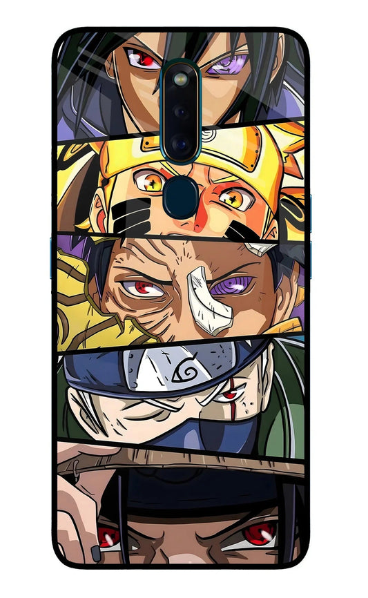 Naruto Character Oppo F11 Pro Back Cover